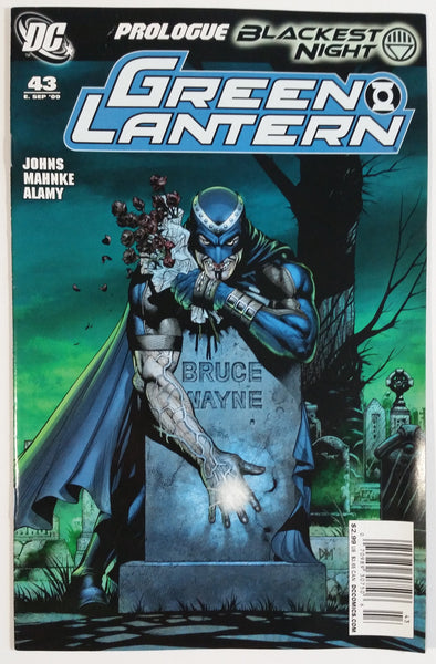 2009 DC Comics Green Lantern Prologue Prologue Blackest Night #43 Comic Book