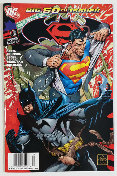 2008 DC Comics Big 50th Issue Superman / Batman #50 Comic Book