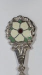 Vancouver, B.C. Dogwood Flower Metal Souvenir Spoon with Engraved Bowl Travel Collectible