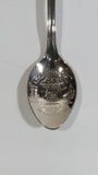 Seattle Washington Space Needle Metal Souvenir Spoon with Engraved Bowl and Gold Tone Charm Travel Collectible