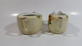 Antique Noritake Hand Painted Sugar Bowl and Creamer Porcelain Tea Ware