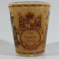 The Hawaiian Islands Map Themed 2 3/8" Tall Shot Glass