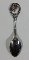 Metal Souvenir Spoon with Moose Charm