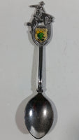 Kamloops, B.C. Rodeo Cowboy and Kami The Trout Metal Souvenir Spoon Travel Collectible