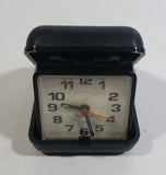 1990s Westclox Travel Alarm Clock Black Plastic Cased