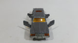 Vintage Majorette Limousine Grey No. 339 Grey with Opening Doors and Sunroof 1/58 Scale Made in France