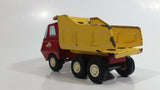 Vintage Tonka Red and Yellow Dump Truck 55010 Pressed Steel Construction Equipment Toy Vehicle