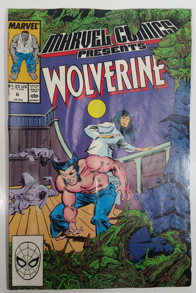 1988 Marvel Comics Presents Wolverine #6 Comic Book