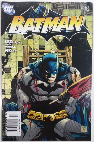 2008 April DC Comics Batman #674 Comic Book