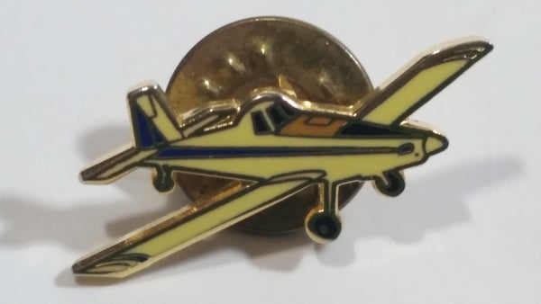 Small Propeller Airplane Plane Shaped Enamel Metal Pin