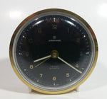 Vintage 1950s Junghans Trivox Silentic Wind Up Travel Alarm Clock - Made in Germany