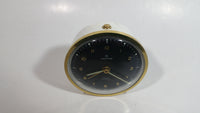 Vintage 1950s Junghans Trivox Silentic Wind Up Travel Alarm Clock - Made in Germany
