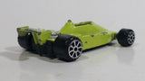 1985 Summer Marz SM No. 86 41 "Fly Sumer" #28 Fluorescent Yellow Die Cast Toy Race Car Vehicle