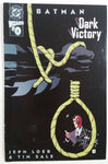 1999 DC Comics Wizard Batman "Dark Victory" #0 Comic Book