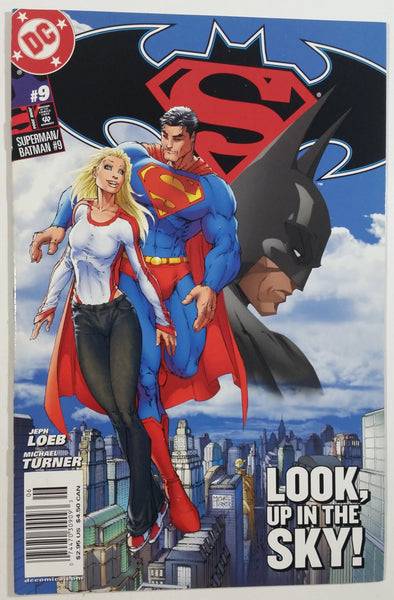 2004 June DC Comics Superman / Batman #9 Look, Up In The Sky! Comic Book