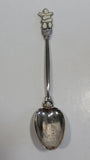 Inuvik N.W.T. Metal Souvenir Spoon Travel Collectible with Engraved Bowl