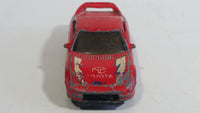 2001 Hot Wheels Toyota MR2 Red Die Cast Toy Car Vehicle