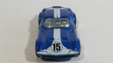 1992 Matchbox Corvette Grand Sport Blue 1:58 Scale Die Cast Toy Car Vehicle