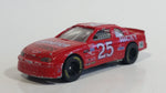 1997 Racing Champions Chevrolet Monte Carlo Nascar #25 Hendrick Motorsports Ricky Craven Red Toy Race Car Vehicle 1:64 Scale