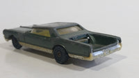 Vintage Husky Oldsmobile Spitfire Coupe Dark Olive Green Die Cast Toy Car Vehicle - Made in Great Britain