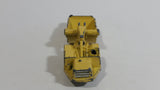 Vintage 1968 Mini Dinky Meccano No. 98 Michigan Scraper Yellow Die Cast Toy Car Construction Vehicle Made in Hong Kong