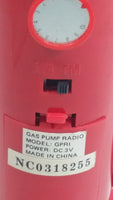 Rare Standard Gasoline 9 1/2" Tall Gas Pump Shaped AM/FM Radio - Not Working
