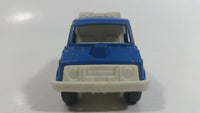 Vintage Tootsietoys Police S.W.A.T. Van Blue Plastic and Die Cast Toy Car Vehicle