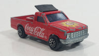 Vintage Majorette Coca-Cola Coke Camping Car Truck Red Die Cast Toy Car Vehicle No. 278 1/60 Scale