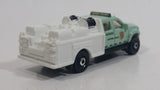 2012 Matchbox MBX National Park Ford F-550 Super Duty Mint Green and White Die Cast Toy Car Vehicle