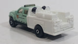 2012 Matchbox MBX National Park Ford F-550 Super Duty Mint Green and White Die Cast Toy Car Vehicle