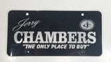 Jerry Chambers Chevrolet Cadillac "The Only Place To Buy" Dealership Plastic Vanity License Plate