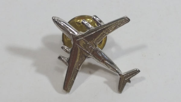 Airplane Plane Jumbo Passenger Jet Shaped Metal Pin