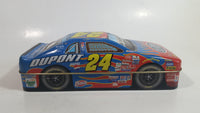 2001 Palmers Double Crisp Jeff Gordon #24 Chevrolet "Dupont" Nascar Race Car Shaped Tin Collectible #7904850 - Empty