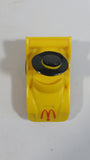 1988 McDonald's Turbo Macs The Hamburglar Yellow Toy Pull Back Friction Motorized Plastic Toy Car Vehicle - Happy Meals