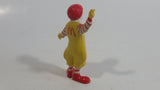 Vintage 1985 McDonald's Ronald McDonald Clown Waving PVC Toy Figure - 2 3/4" Tall