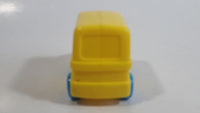 1996 Fisher Price McDonald's Characters Yellow School Bus Toy Plastic Toy Car Vehicle