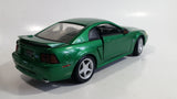 Maisto 1999 Ford Mustang GT 1/18 Scale Green Die Cast Toy Car Vehicle with Opening Doors, Hood, and Trunk