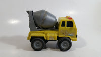 Unknown Brand Yellow and Grey Cement Mixer Truck Toy Car Construction Equipment Vehicle