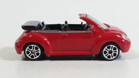 Maisto VW Volkswagen New Beetle Convertible Red Die Cast Toy Car Vehicle
