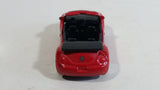 Maisto VW Volkswagen New Beetle Convertible Red Die Cast Toy Car Vehicle