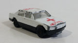 Unknown Brand Notarzt 228 Medic Red Cross Sedan White Die Cast Toy Car Vehicle