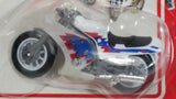 Vintage Yatming Road Tough Speed Cycle No. 1331-6 Motorcycle Street Bike White Die Cast Toy Car Vehicle New in Package
