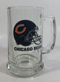 Chicago Bears NFL Football Team 5 1/2" Glass Beer Mug Cup with Helmet Graphic