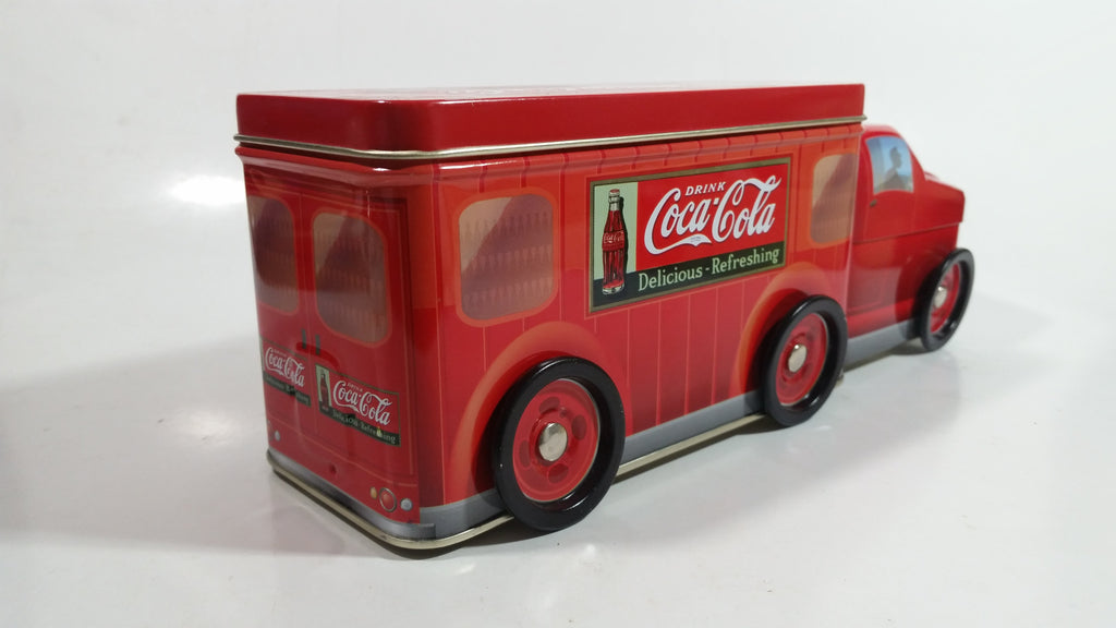 Drink Coca-Cola Coke Delicious Refreshing Semi Truck Shaped Tin Metal ...