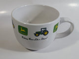 Gibson John Deere Tractors Nothing Runs Like a Deere! Ceramic Over-sized Soup Bowl Coffee Mug