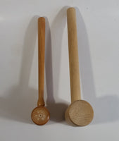 Set of 2 Decorative Wooden Gavels Mallets
