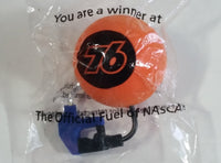 Vintage Unocal 76 The Official Fuel of NASCAR Orange Gas Pump Style Radio Antenna Topper - New In Package