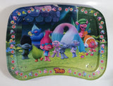 2016 Dreamworks Trolls Movie Folding Metal Lunch TV Tray Collectible