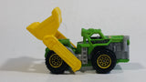 2016 Matchbox MBX Construction Mound Mover Matte Green Die Cast Toy Car Vehicle