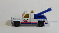 1997 Matchbox GMC Wrecker Truck CAA White Die Cast Toy Car Vehicle